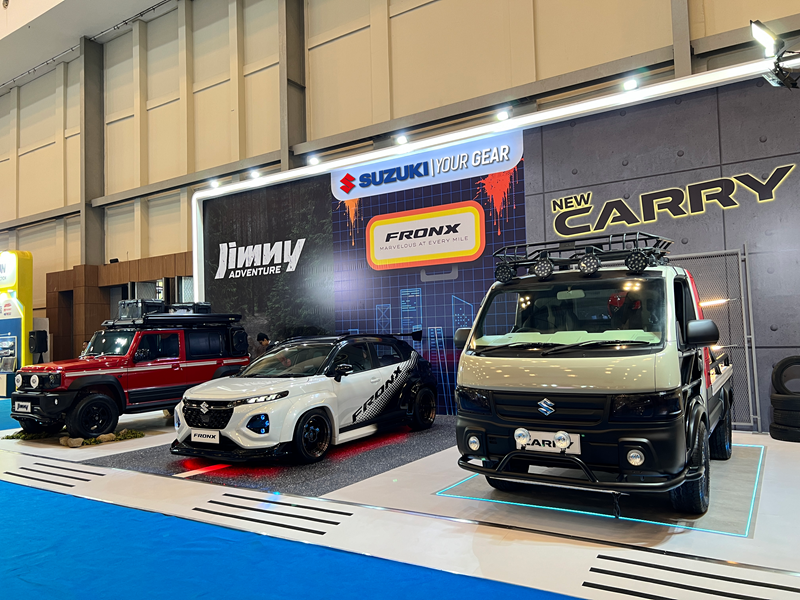 3 Referensi Modifikasi Mobil Suzuki yang Mejeng di IMX 2025