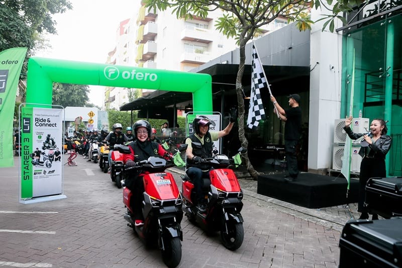 Ofero Perkuat Tren Sepeda Listrik Via Exclusive Riding Bareng Pengguna Stareer 3 Lit