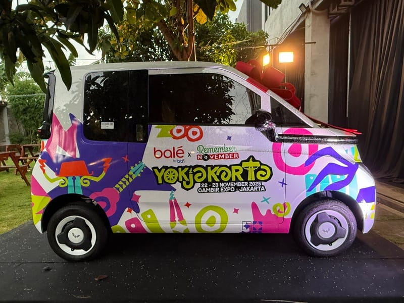 Wuling New Air ev Jadi Hadiah Utama di Remember November Vol.3 - Yokjakarta