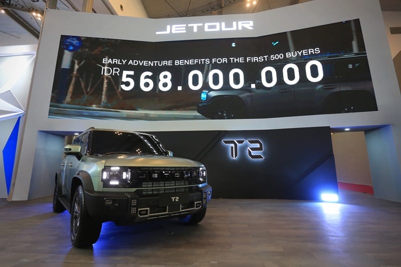 Harga JETOUR T2 Resmi Rp568 Juta, SUV Tangguh dengan Fitur Premium