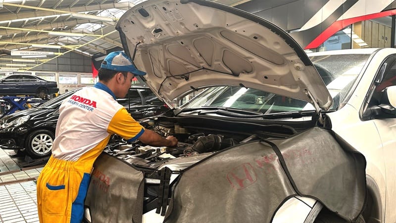 Program Servis Khusus Banjir Honda Siap Kawal Konsumen di Sumatera