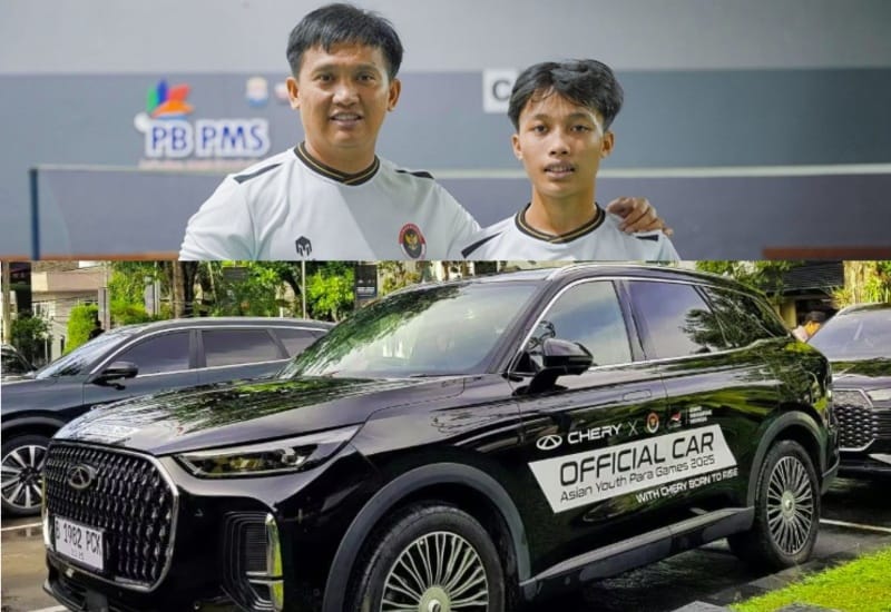 Chery Dukung Asian Youth Para Games 2025, Sediakan 10 Unit TIGGO Series