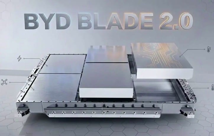 Blade Battery Generasi Kedua BYD Mampu Isi Daya 10–70% Cuma 5 Menit