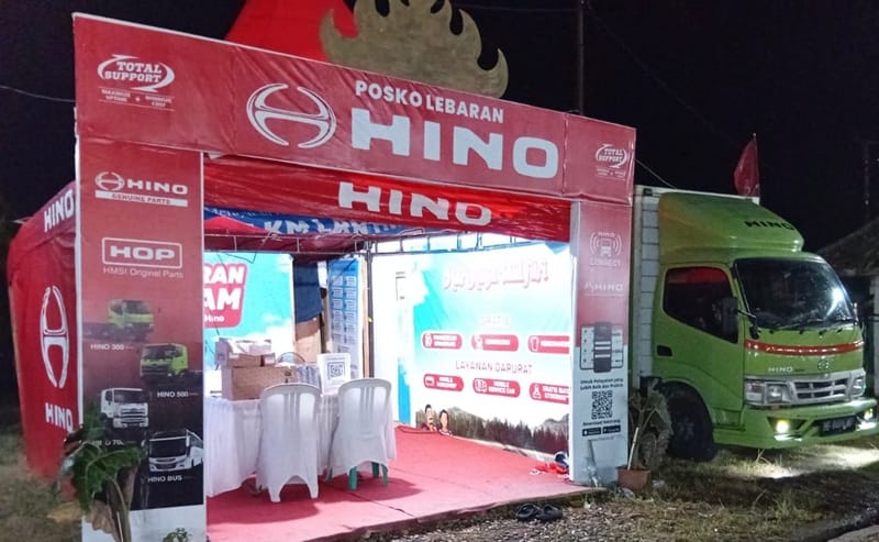 Posko Lebaran Hino 2026 Siaga 24 Jam di 18 Titik Jalur Mudik