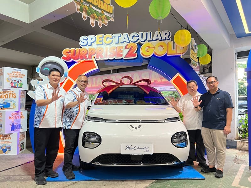 Pemenang Undian Electronic City Bawa Pulang Mobil Listrik Wuling