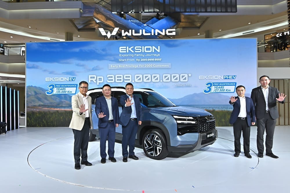 Harga Wuling Eksion 2026, SUV 7-Seater EV & PHEV Mulai Rp389 Juta