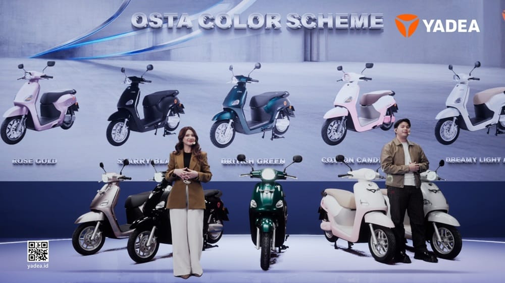 Laris Manis, Yadea OSTA Dipesan 1.000 Unit Dalam 1 Jam