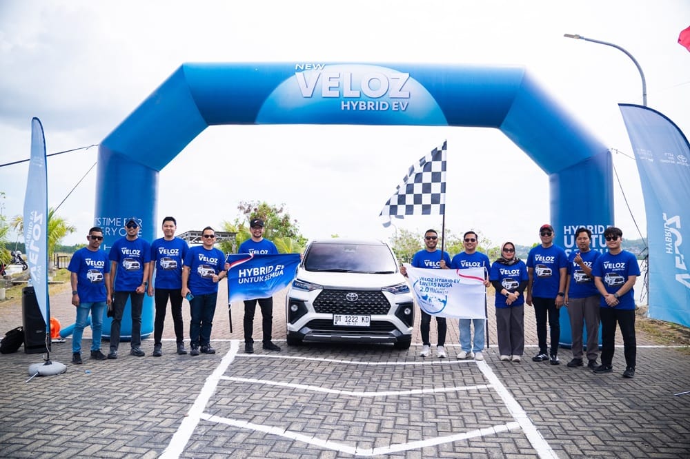 Ekspedisi Veloz Hybrid EV Lintas Nusa 2.0 Jelajahi Sulawesi