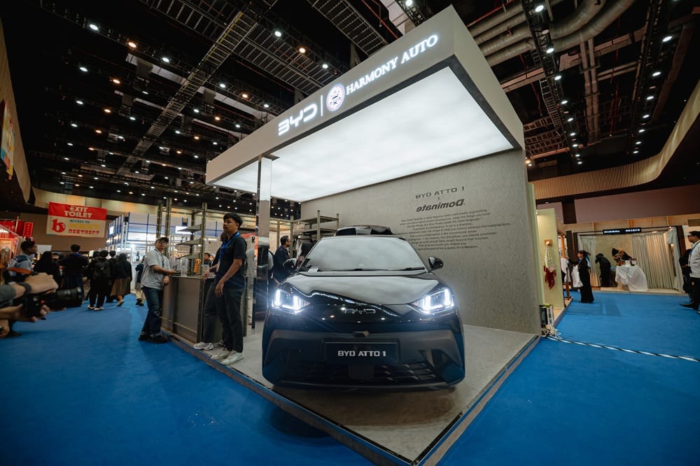 BYD Atto 1 x Dominate Tampilkan Konsep New Order Mobility